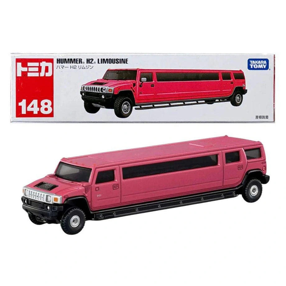 Takara Tomy Tomica 148 Hummer H2 Limousine Die-cast Car (Pink)