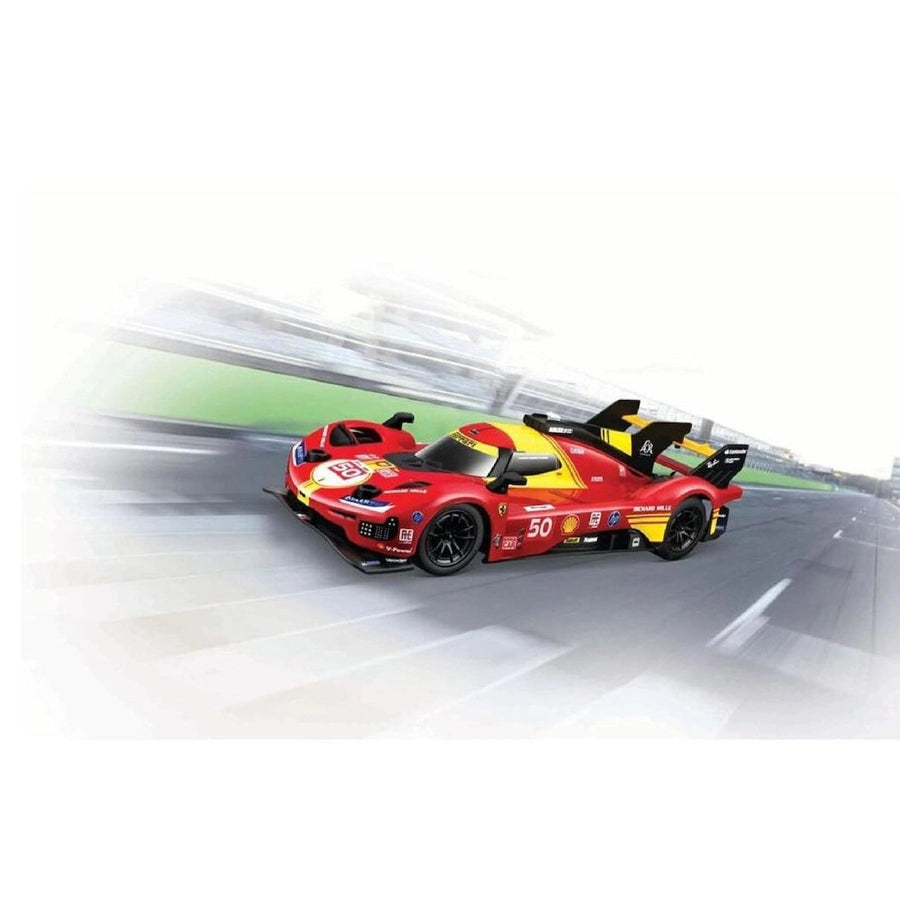 Maisto Tech 24H Le Mans 2024 Ferrari 499P RC Car (1:24, Red/Yellow)