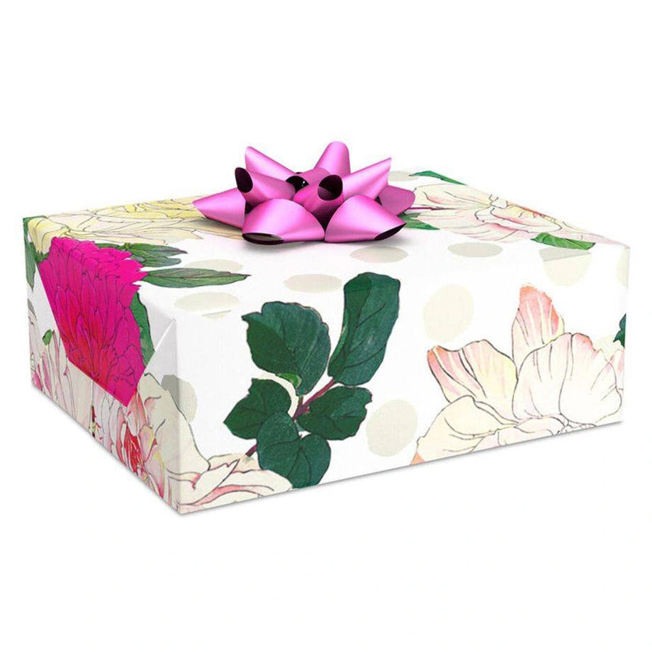 Hallmark Illustrated Roses Gift Roll Wrap (2 m, Pink)