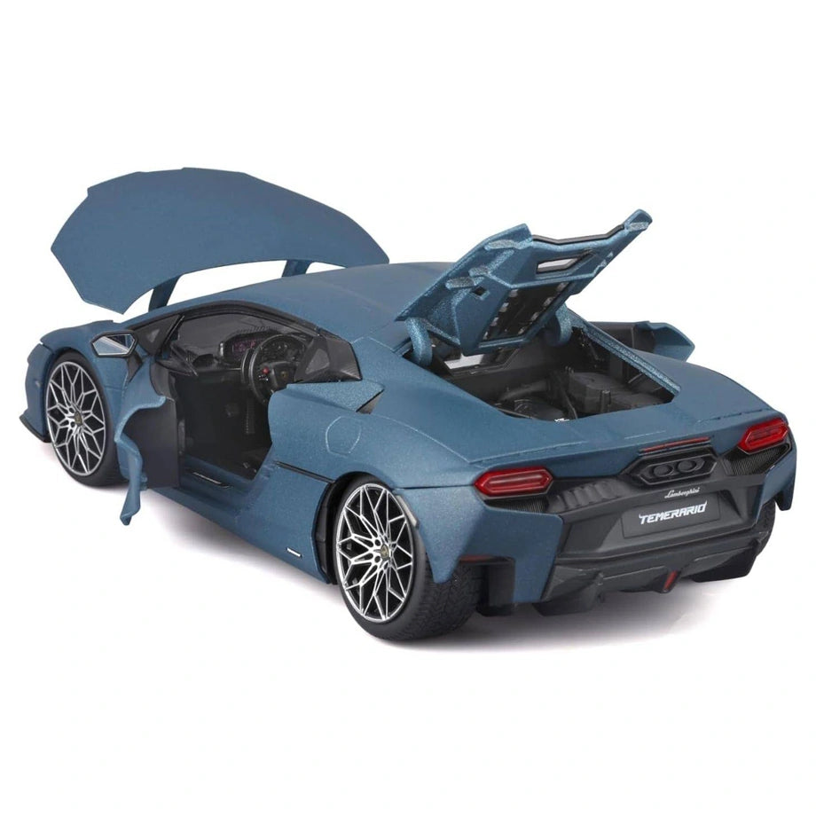 Bburago Lamborghini Temerario Die-Cast Car (1:18, Blue)