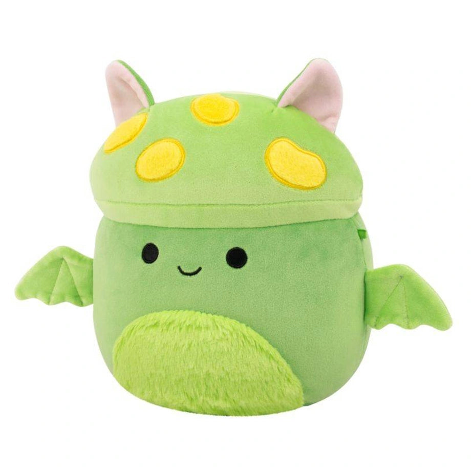Squishmallows Mushroom Bat Plush (Green/Yellow)