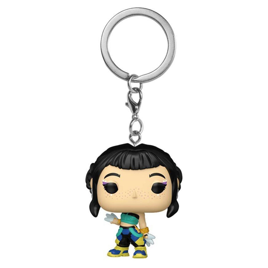 Funko Pocket POP! K-Pop Demon Hunters Zoey Vinyl Keychain (10.2 cm)