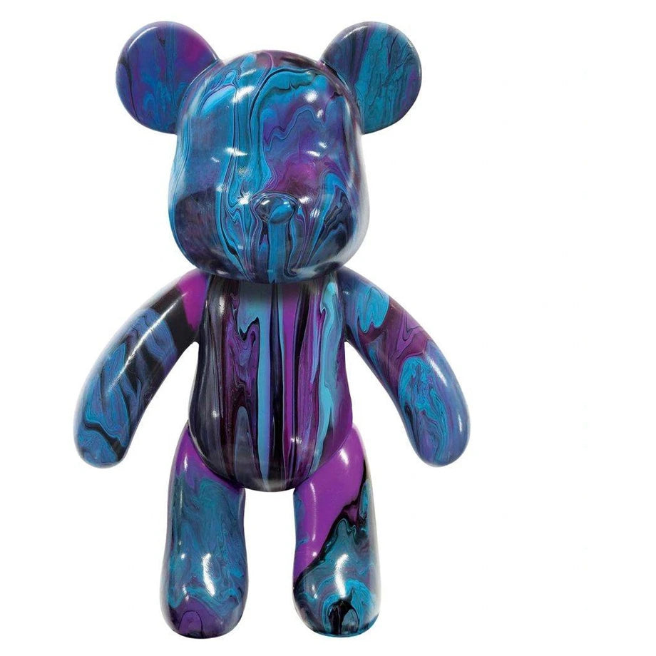 Pour Palz Neon Mix & Pour Electric Blue Bear DIY Kit (Wave 4)