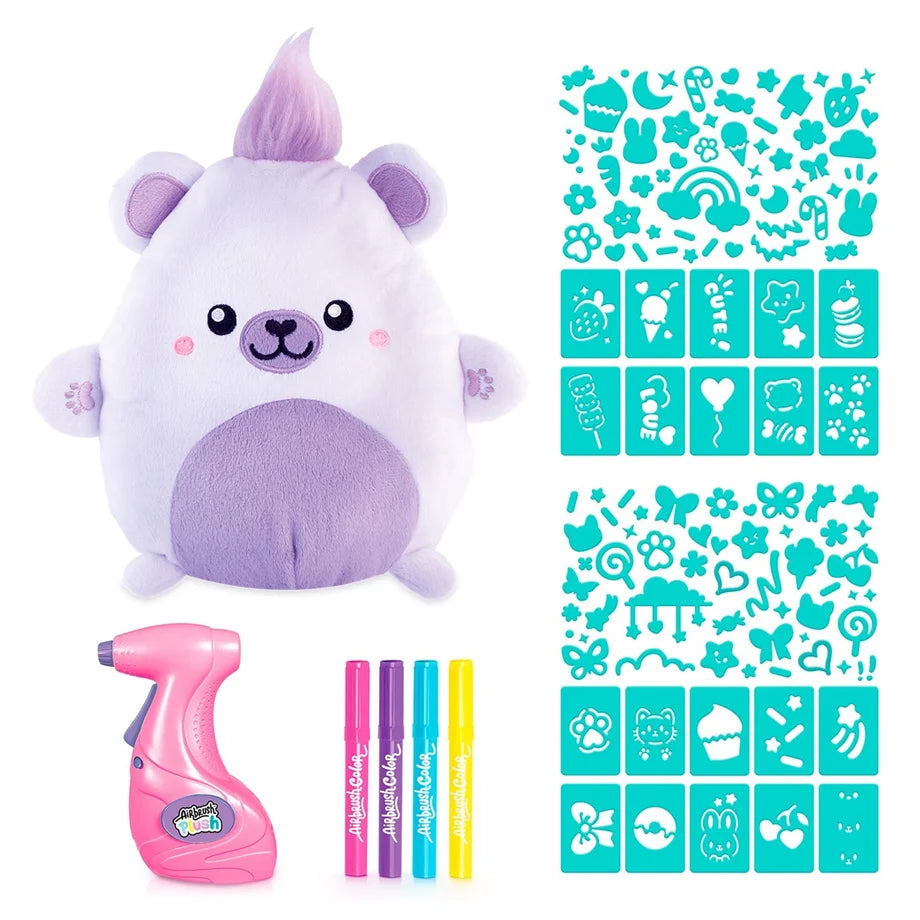 Airbrush Plush Kawaii Bear DIY Kit