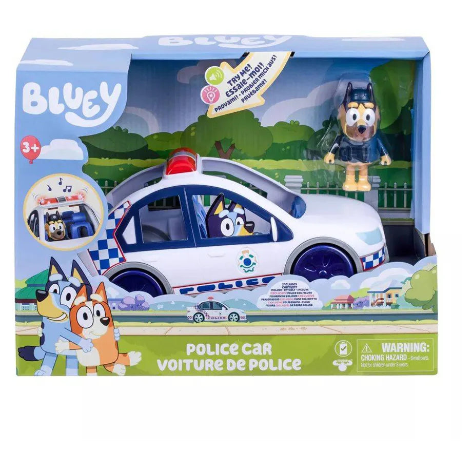 Bluey Police Car with Figure Set