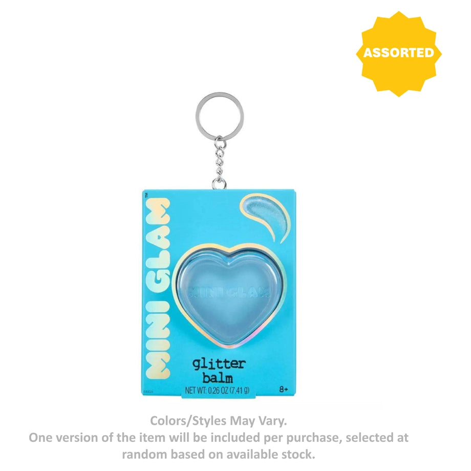 Mini Glam Heart Glitter Balm Keychain (7.41 g, Assorted)