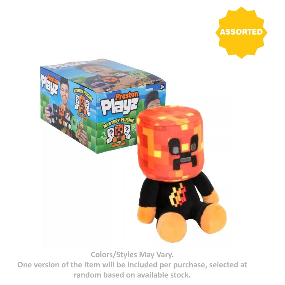 PrestonPlayz Series 1 Mini Mystery Plush Toy (6.99 cm, Assorted)