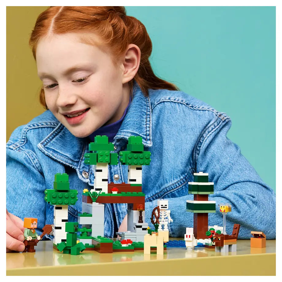LEGO Minecraft First Night Adventure Building Toy Set 21593 (502 Pieces)