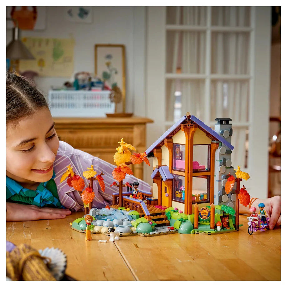 LEGO Friends Cozy Fall Forest Cabin Building Toy Set 42705 (1427 Pieces)