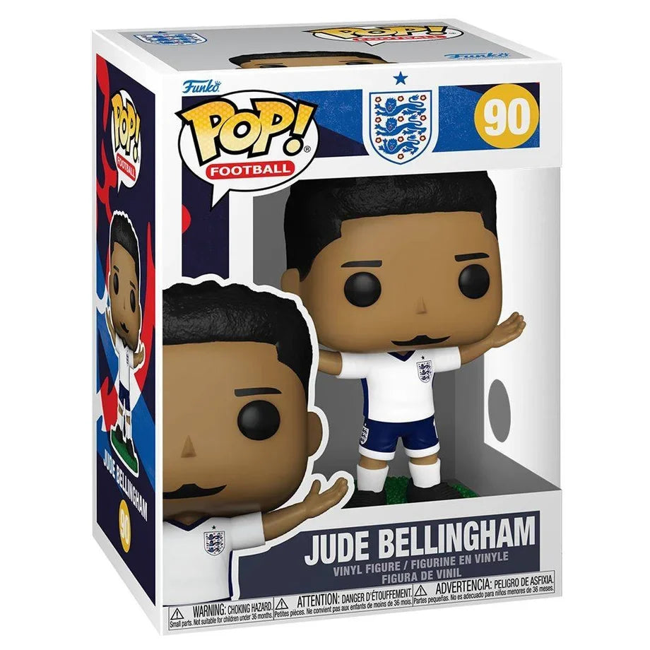 Funko POP! Football England National Team Jude Bellingham Vinyl Figure (10.9 cm)