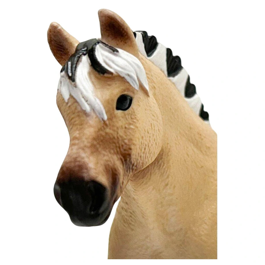 Schleich Horse Club Norwegian Fjord Mare Figure (14 x 4.4 x 10.3 cm, Cream)