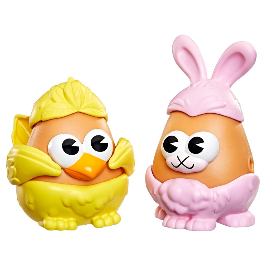 Mr. Potato Head Bunny & Chick Tots Figure Set (7.5 cm, 12 Parts)
