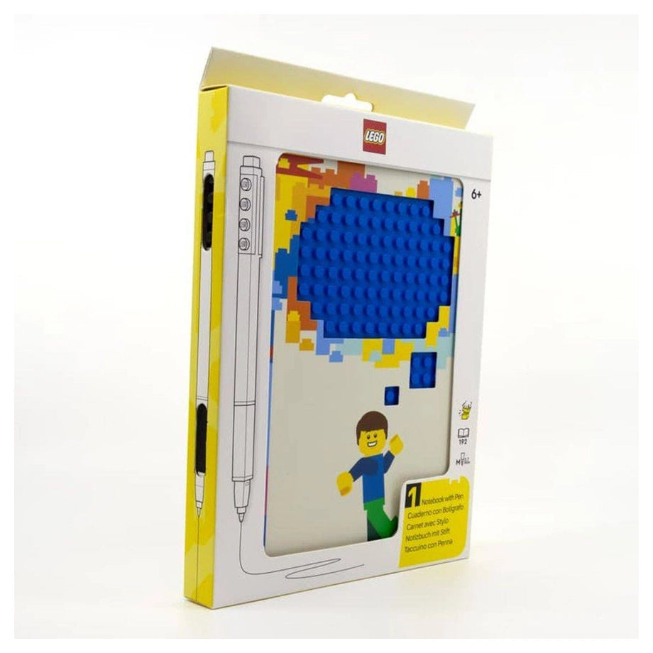 LEGO Reclaim & Recycle Thoughts Notebook with Gel Pen (192 Pages, Hardcover)