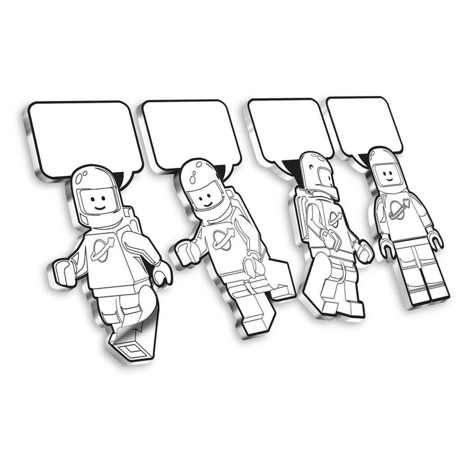 LEGO Minifigures Spaceman Sticky Notes (4 Pads)