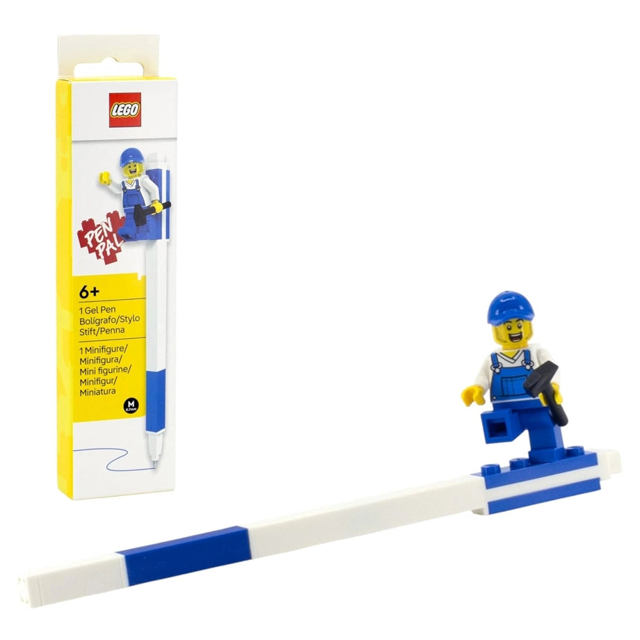 LEGO Pen Pel Gel Pen with Minifigure (Blue)