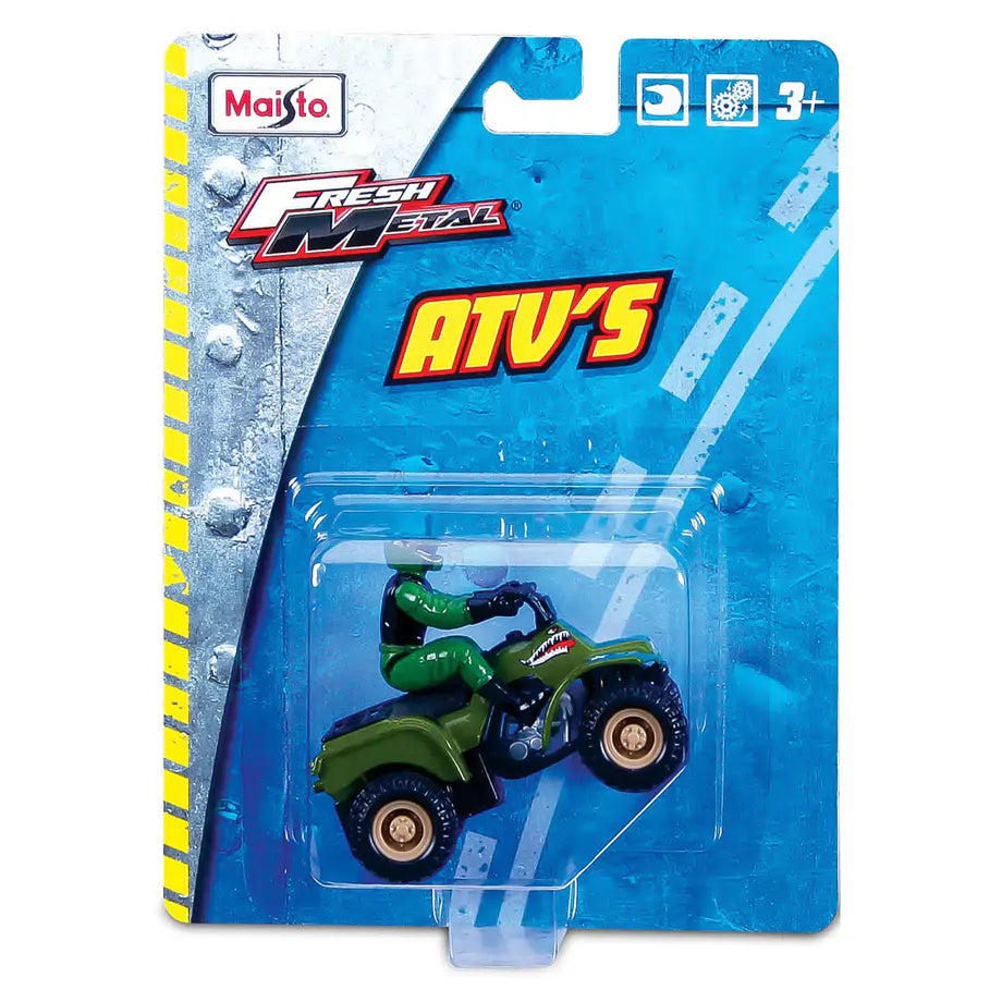 Maisto Fresh Metal ATV's Single Pack (Styles May Vary)