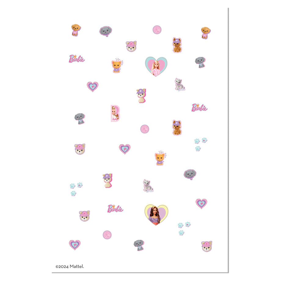 Barbie Snails & Pets Nail Sticker (35 Pieces)