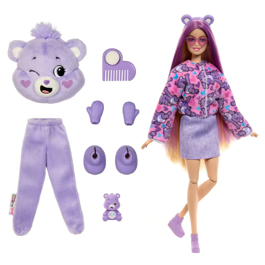 Barbie Care Bears Series Cutie Reveal Doll - Share Bear (30.3 cm)