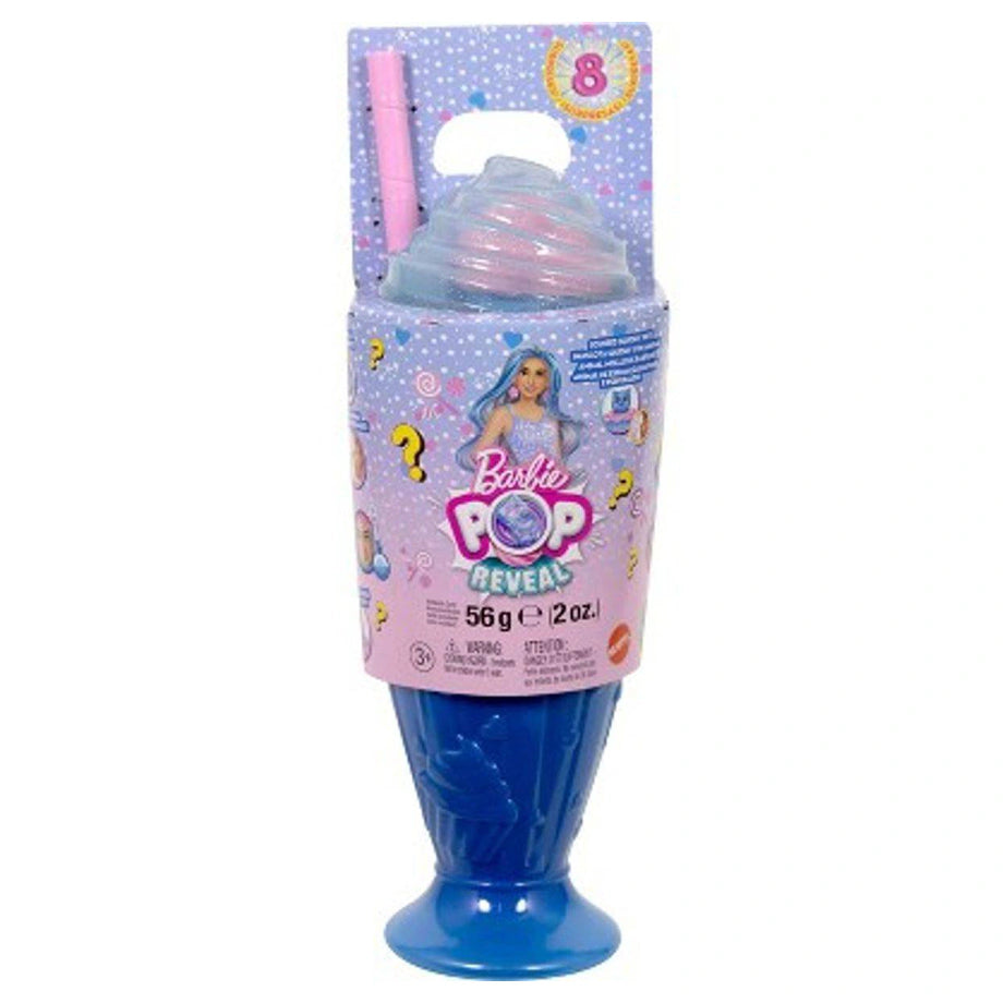 Barbie Pop Reveal Sweet Treats Series Cool Cupcake Fashion Doll Set (Assorted)