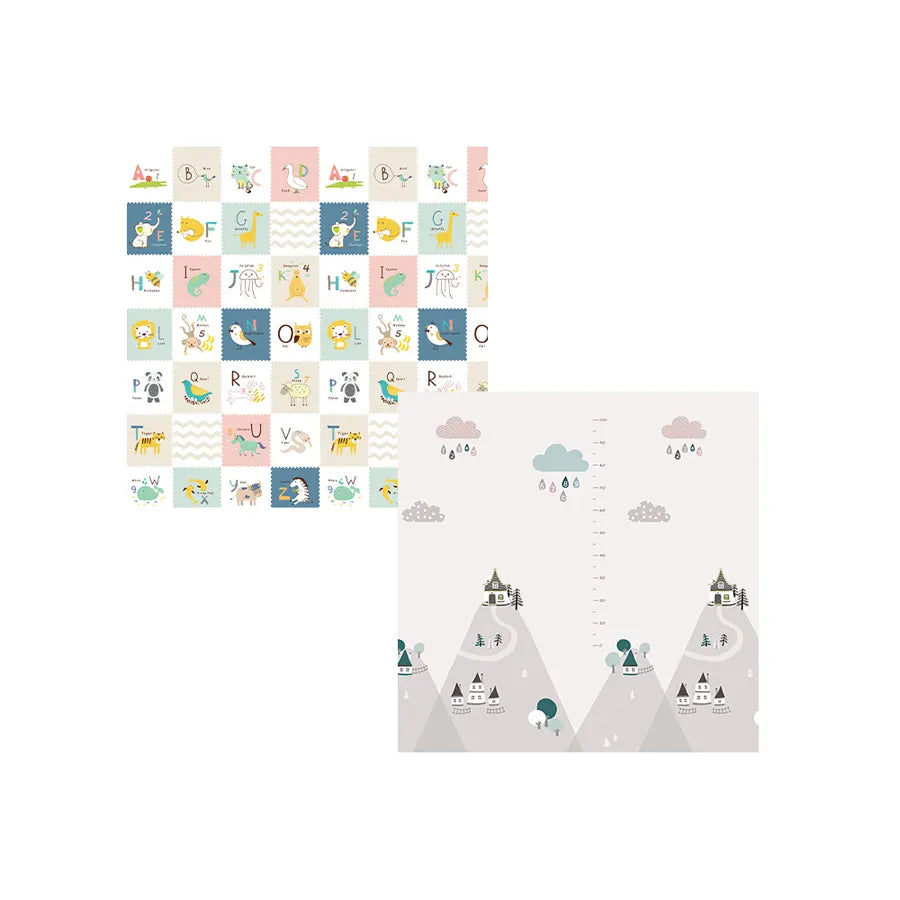 Snuggle Baby Reversible Roll Up Playmat Mountain