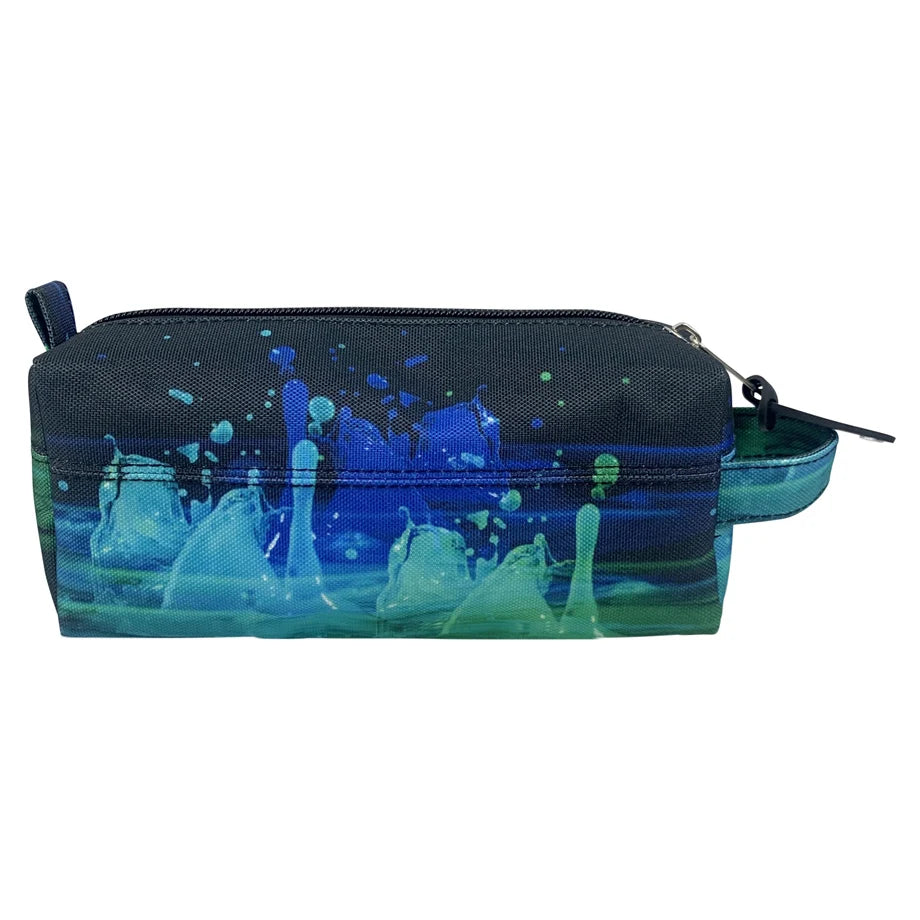 HYPE Pencil Pouch 3D Droplets Case (Black)