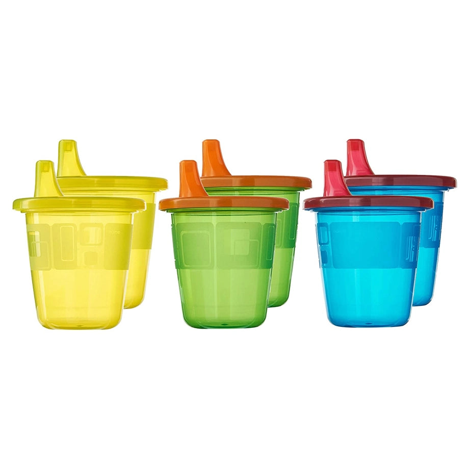 The First Years Take & Toss 7oz Sippy Cups Spill-Proof (6 Pack)