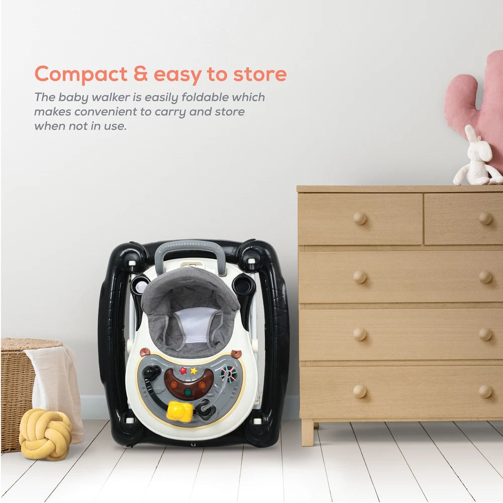 Nurtur Multifunction Baby Walker (Black)