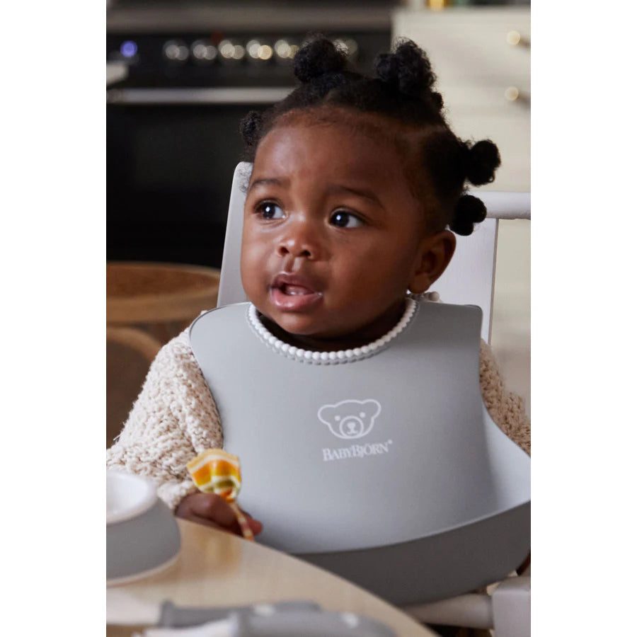 BabyBjörn Baby Bib (Powder Blue)