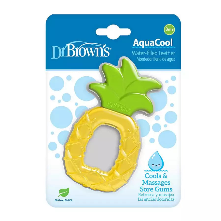 Dr. Brown s AquaCool Pineapple Teether Soothing Relief Halamama Halamama