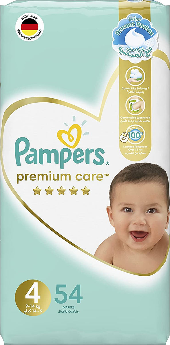 Pampers Premium Size 4 Diapers 54Pack Best price at Halamama