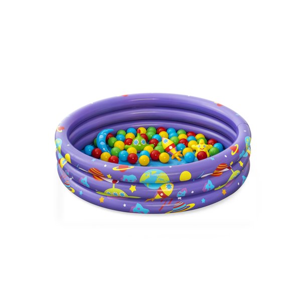 Bestway Intergalactic Surprise Ball Pit (40 Inch x H10 Inch/1.02m x H25cm)