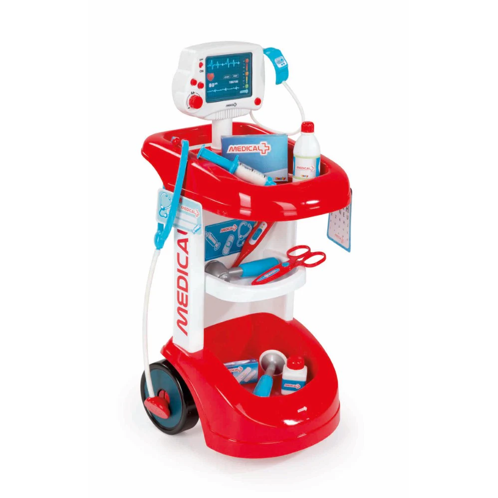 Smoby Electronic Medical Trolley