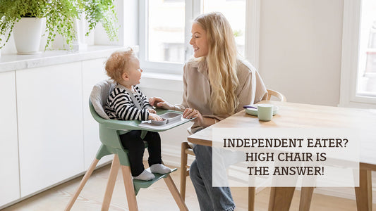 Independent Eater ? High Chair Is The Answer!