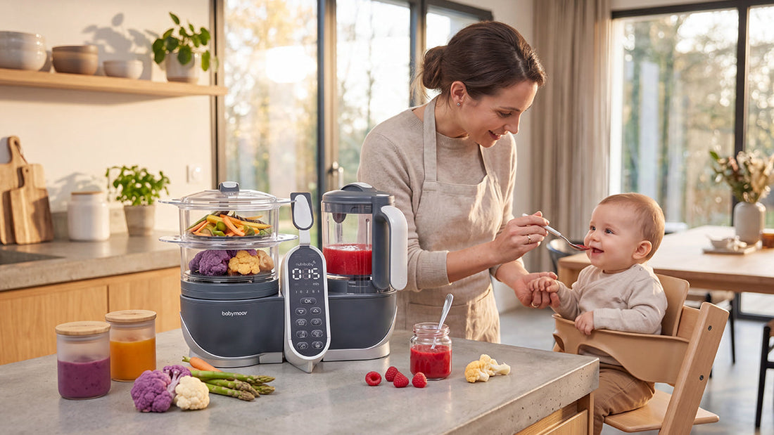 How Babymoov Food Processors Make Homemade Baby Food Easier