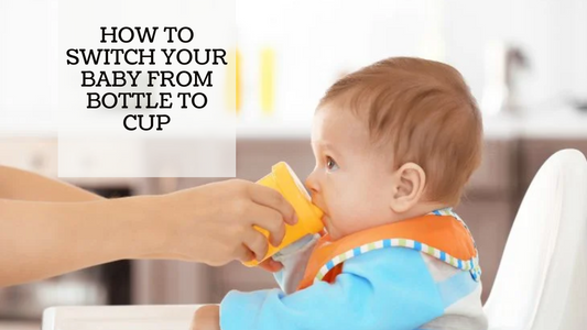 HOW TO SWITCH YOUR BABY FROM BOTTLE TO CUP