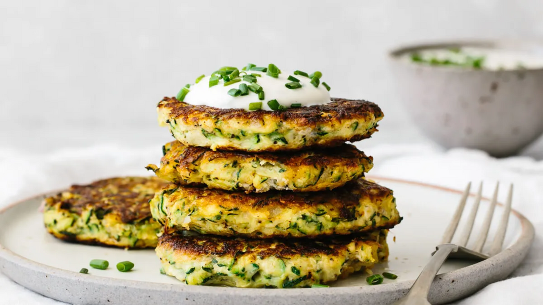 ZUCCHINI FRITTERS