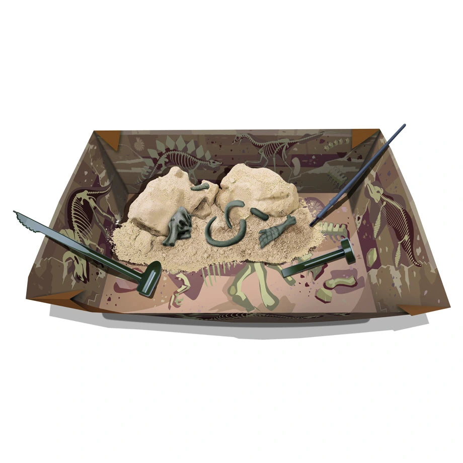 4M Kidz Labs Dig a Mammoth Skeleton Excavation Kit (21 cm)