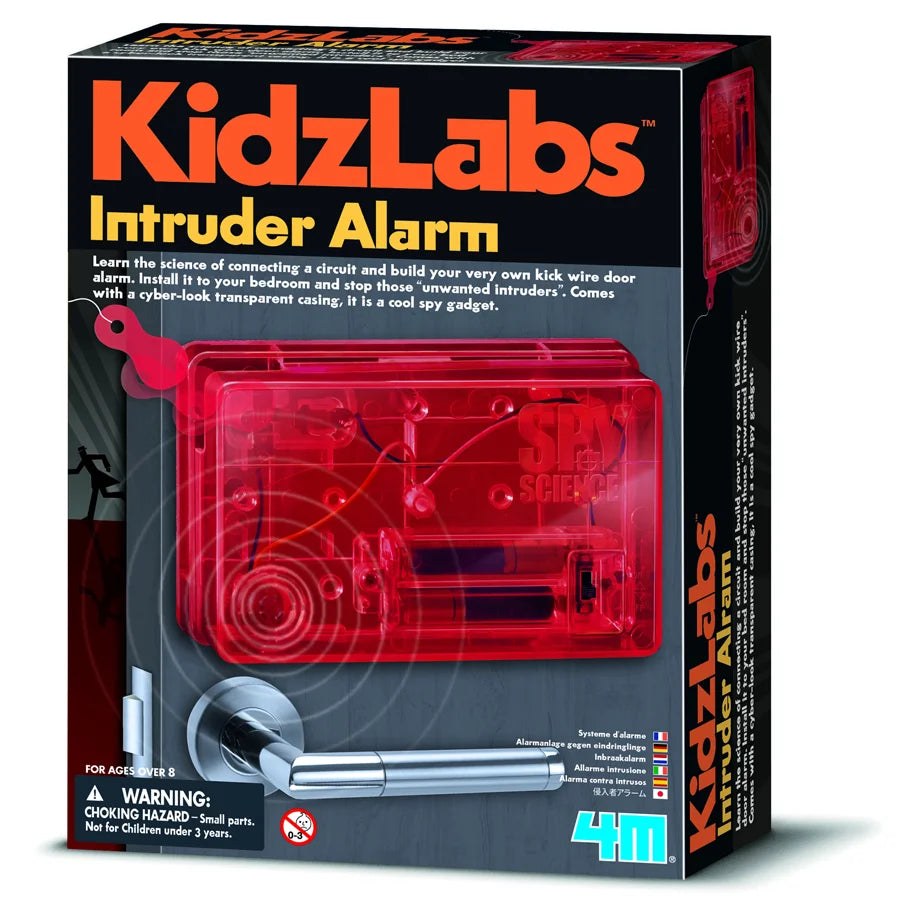 4M KidzLabs Spy Science Intruder Alarm Kit