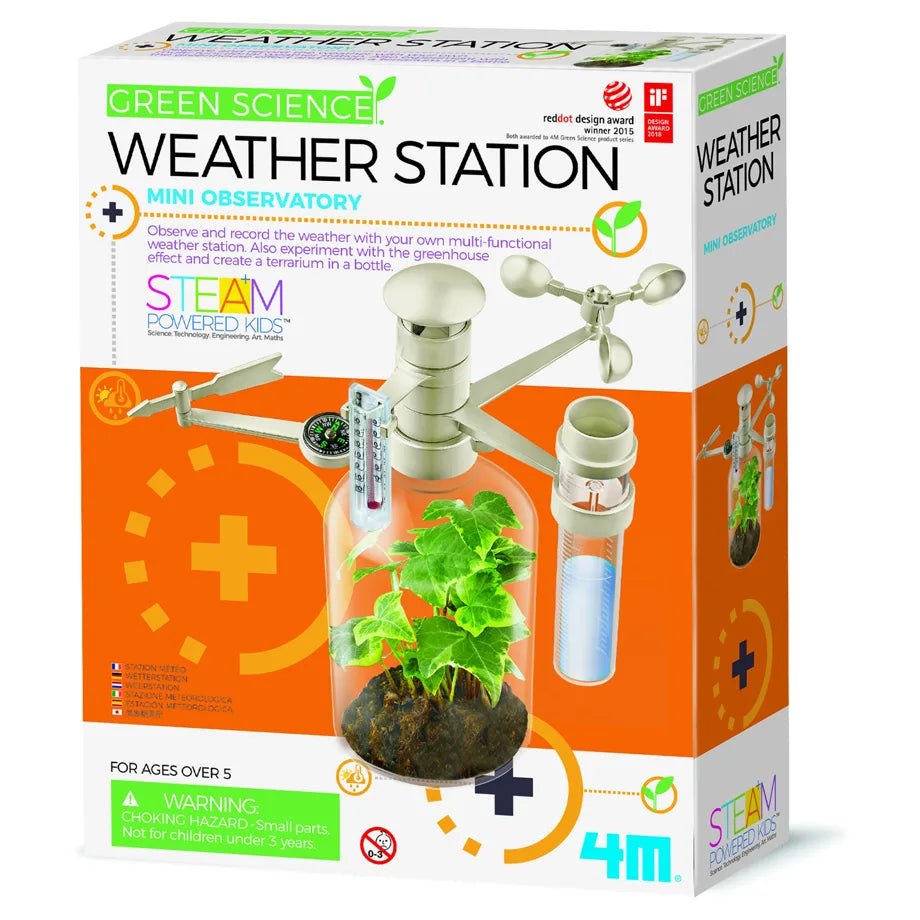 4M Kidz Labs Green Science Weather Station