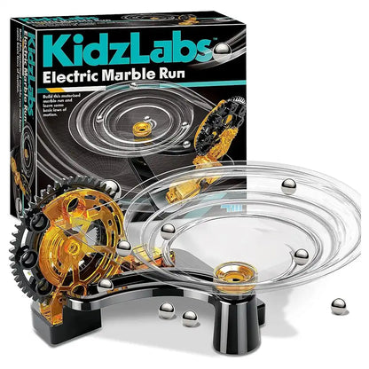 4M KidzLabs Model Building Electric Marble Run Playset