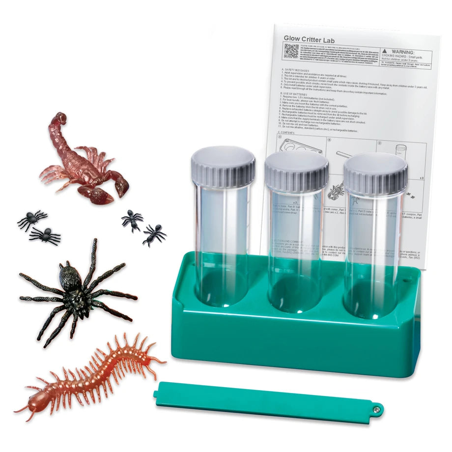 4M KidzLabs Glow Critter Lab Science Kit