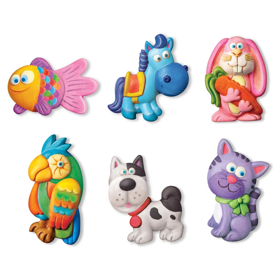 4M Mould & Paint Cute Pets Craft Kit
