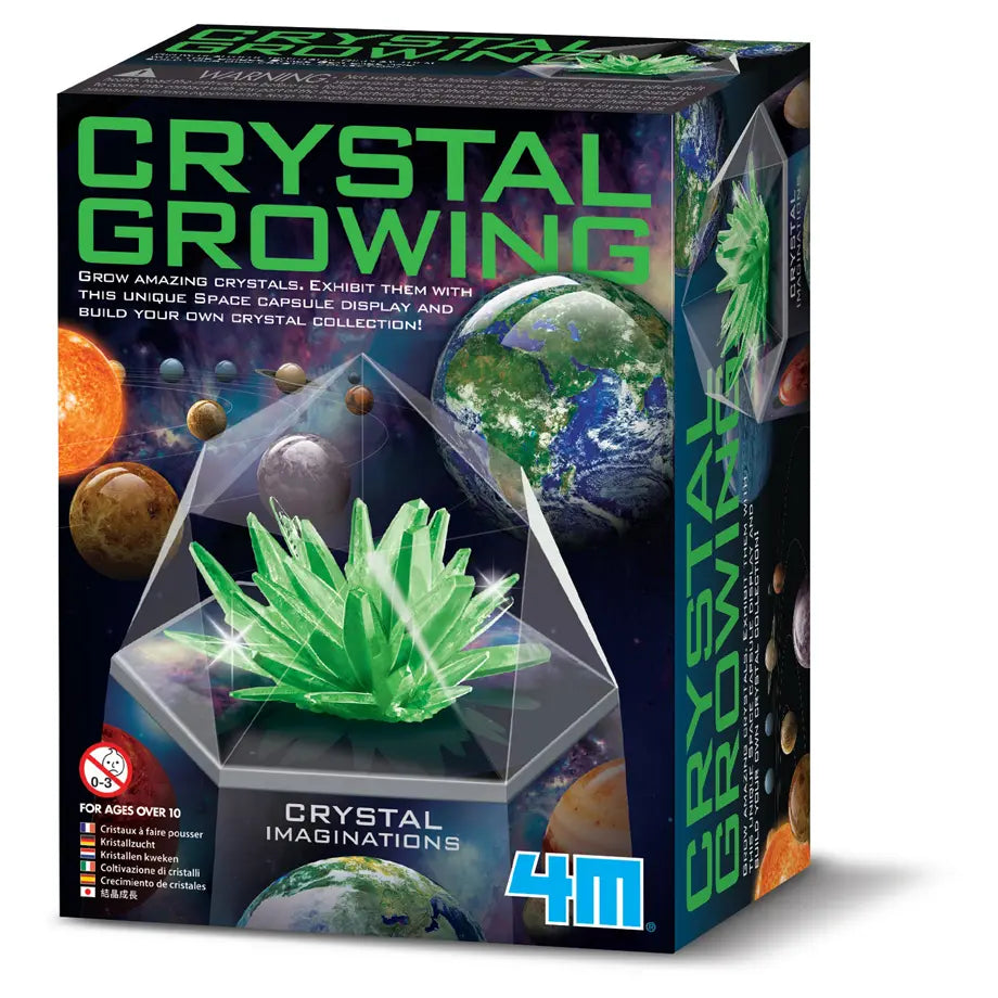 4M Crystal Imaginations Space Gem Crystal Growing Kit (Green)