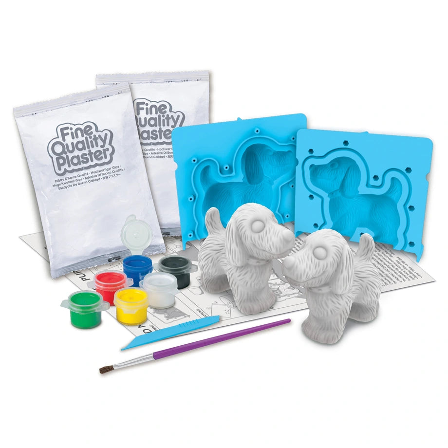 4M Mould & Paint 3D Puppy Dogs
