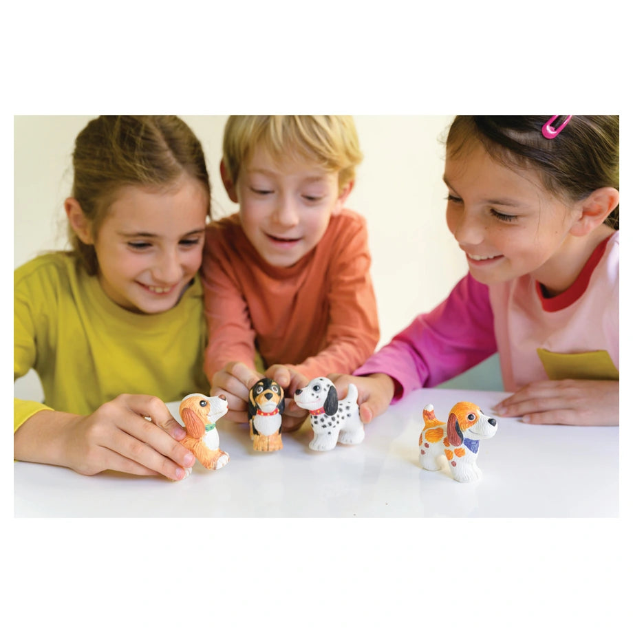 4M Mould & Paint 3D Puppy Dogs