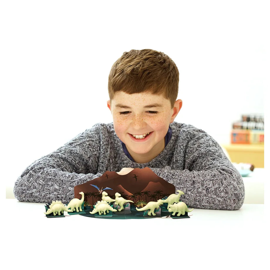 4M Glow 3D Dinosaur Set