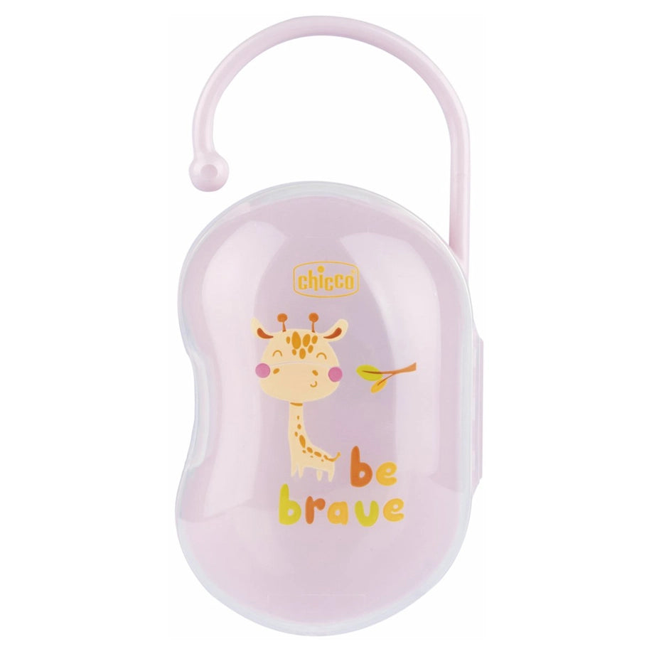 Chicco Soother Holder 2 Soothers (Pink)
