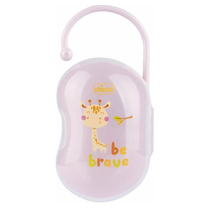 Chicco Soother Holder 2 Soothers (Pink)