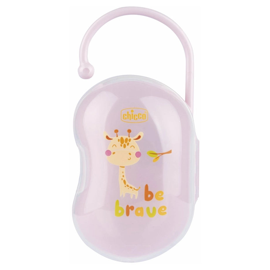 Chicco Soother Holder 2 Soothers (Pink)