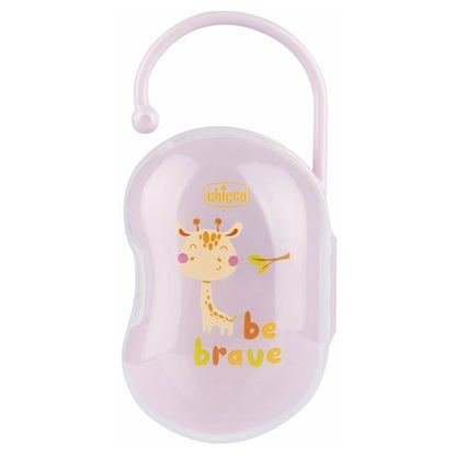 Chicco Soother Holder 2 Soothers (Pink)